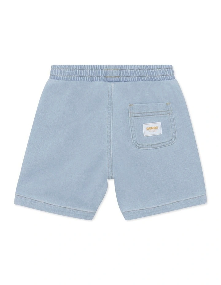 Denim Jort in Basic Summer Light Blue image 2