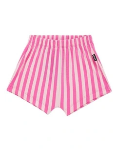 Baby Roomies Short in Flamenco / Berry Kisses