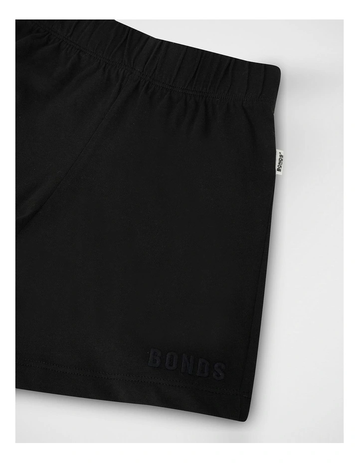 Kids Essentials Short in Nu Black image 3