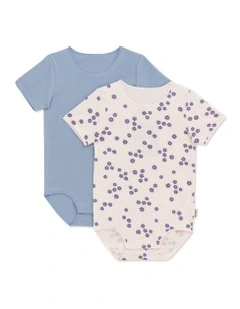 Baby Wonderbodies Bodysuit 2 Pack in Multi