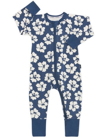 Ywd_Mini Hibiscus Breeze Navy colour