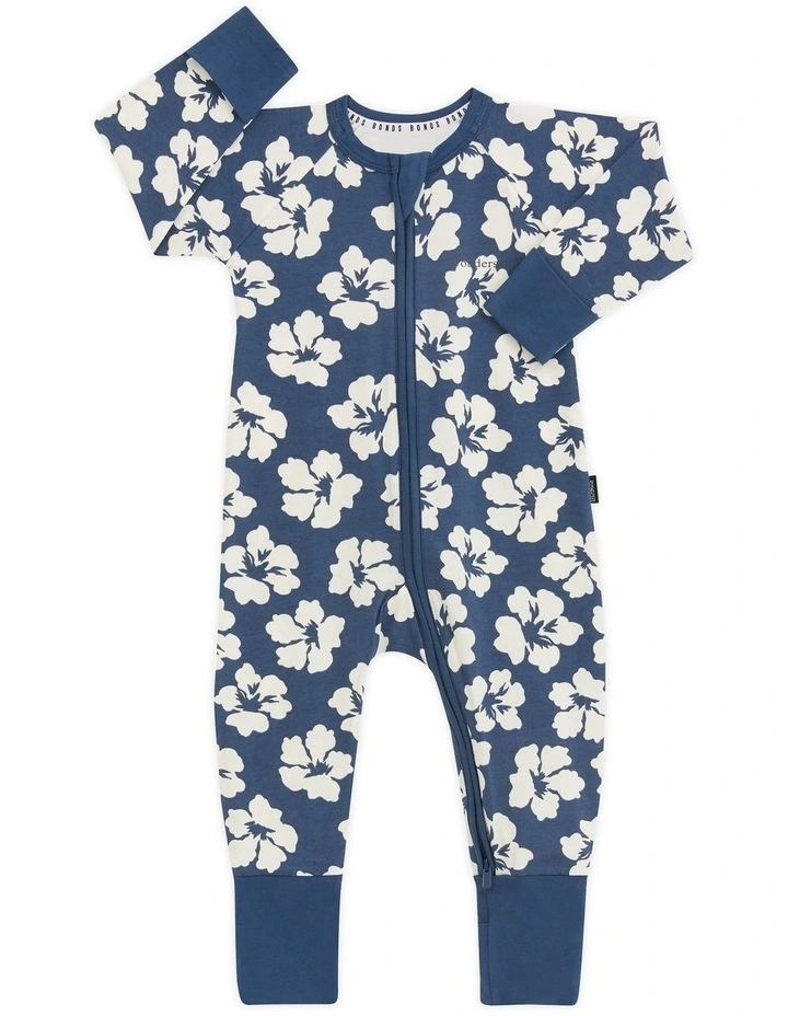 Zip Wondersuit in Navy image 1