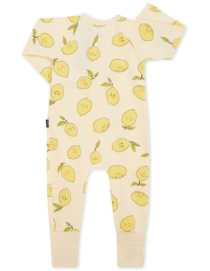 Baby Zip Wondersuit in Freshly Squeezed image 2