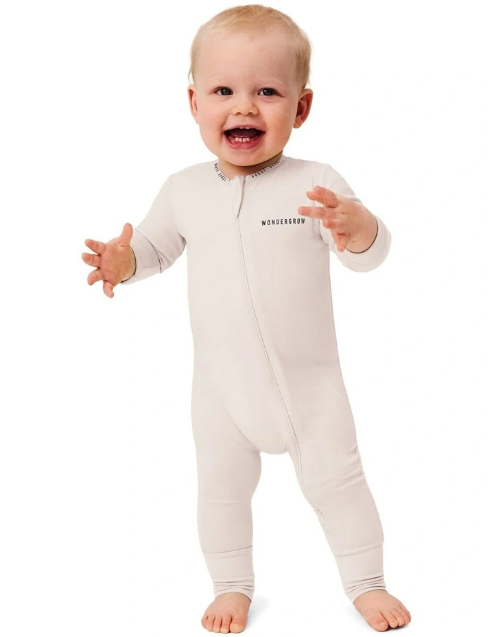 Wondergrow Zippy Coverall in Marscapone image 1
