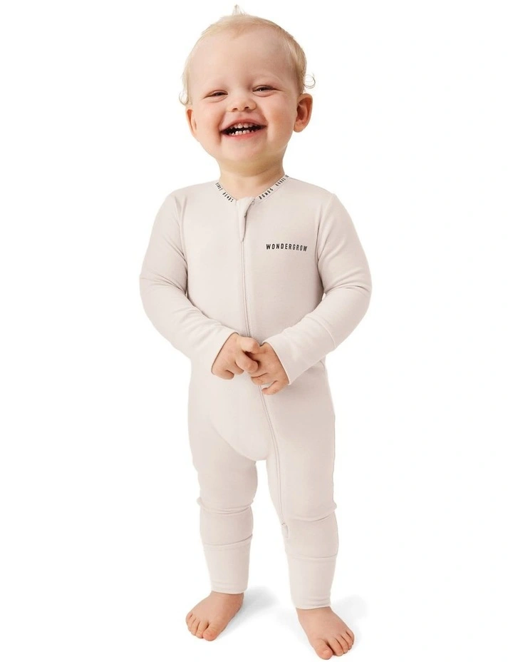 Wondergrow Zippy Coverall in Marscapone image 2