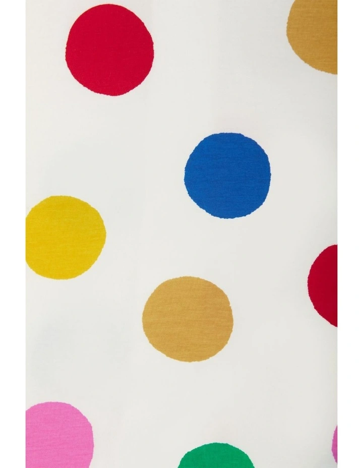 Zip Wondersuit in Rainbow Spots image 3