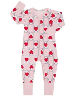 Zip Wondersuit in Love Card