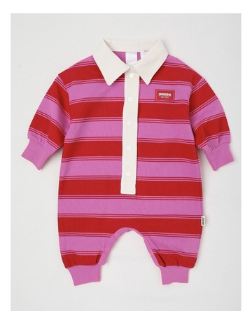 ZZN_Rugby Stripe Red colour