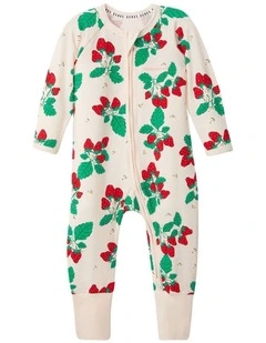 Baby Zip Wondersuit in Cream