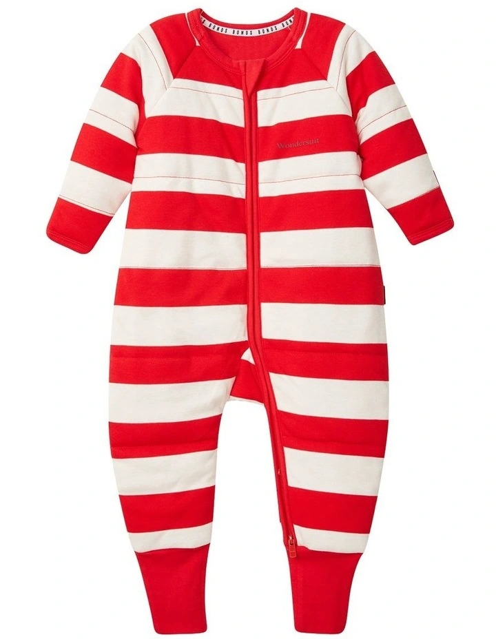 Padded Zip Wondersuit in Multi image 1