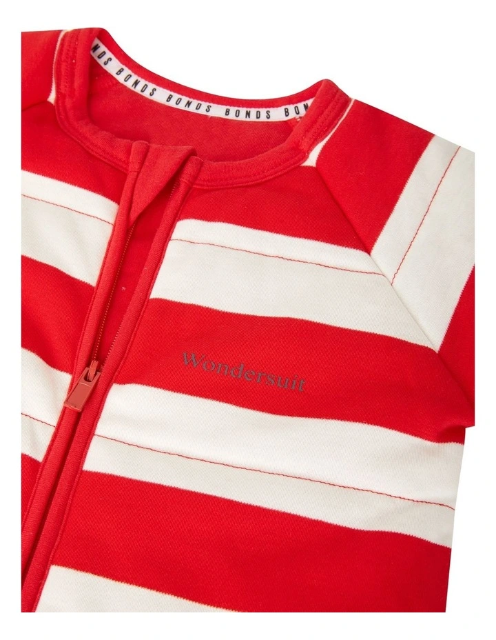 Padded Zip Wondersuit in Multi image 3