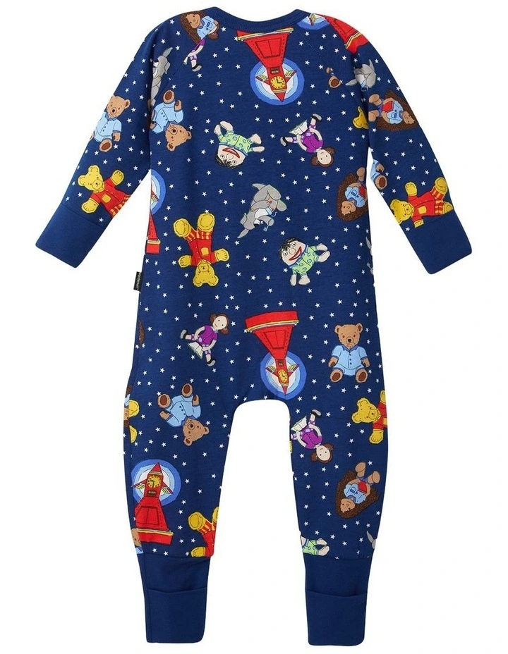 Play School Zip Wondersuit in Blue image 2
