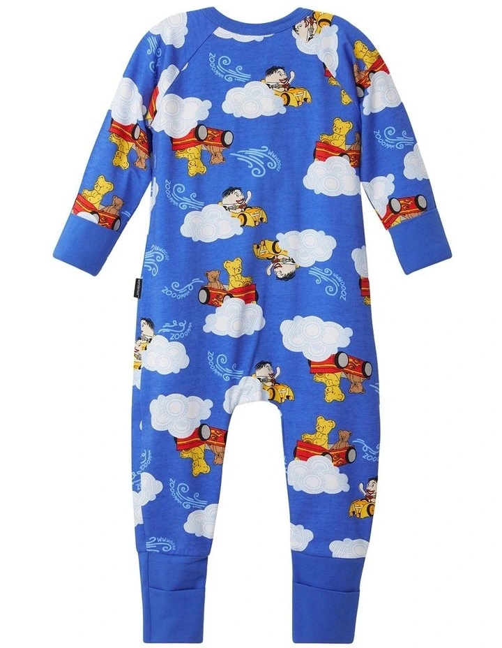 Play School Zip Wondersuit in Blue image 2