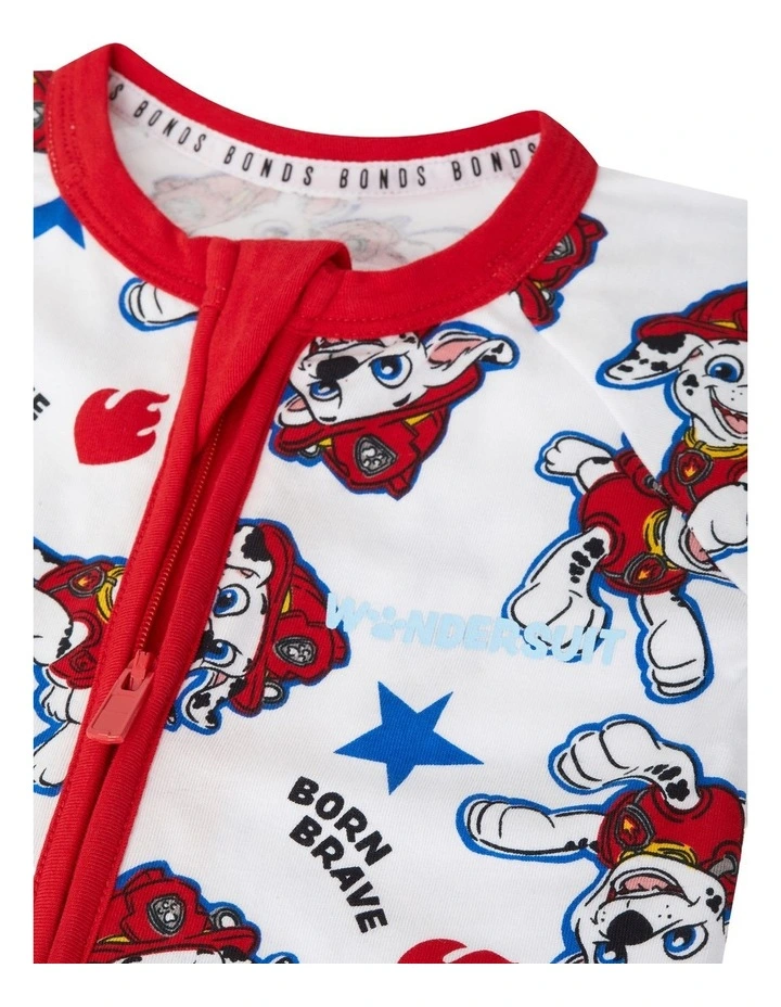 Paw Patrol Zip Wondersuit Coveralls in Print Izz image 3