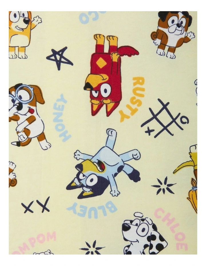 Baby Bluey x Bonds Zip Wondersuit in Print Zwj image 4