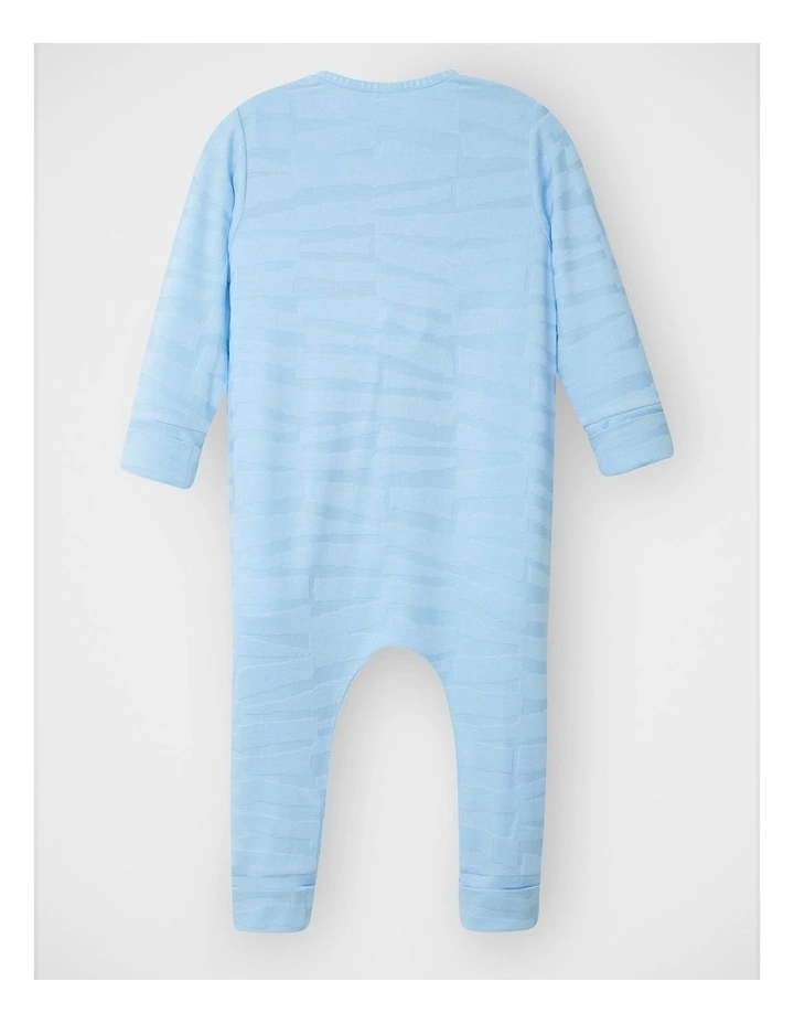 Baby Wondergrow Textured Zippy in Little Zebra image 2