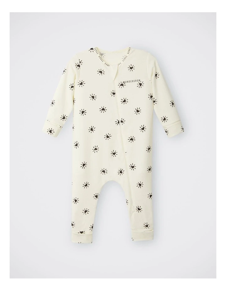 Baby Wondergrow Print Zippy in Sparkling Hearts image 1