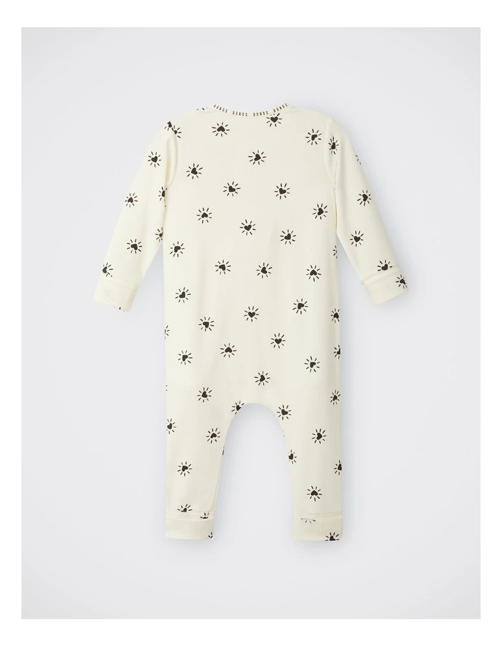 Baby Wondergrow Print Zippy in Sparkling Hearts image 2
