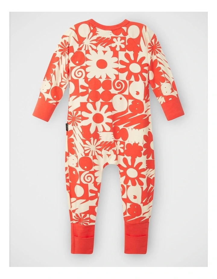 Baby Zip Wondersuit in Bonds Skater Crew image 2