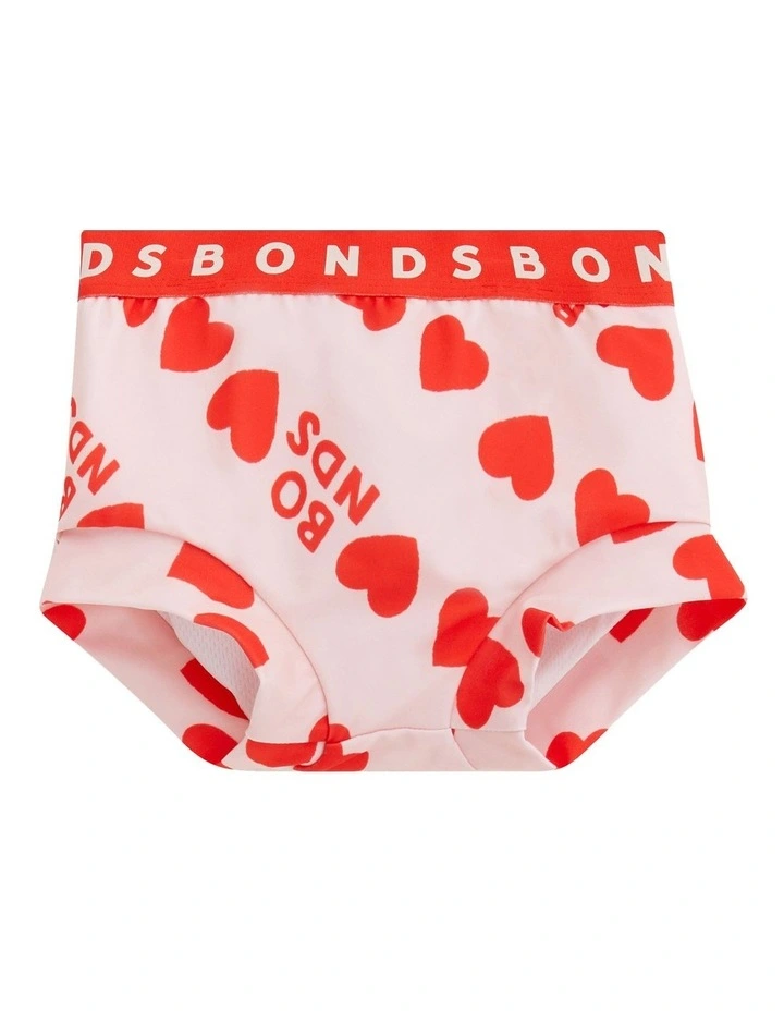 Baby Swim Nappy in Red image 1
