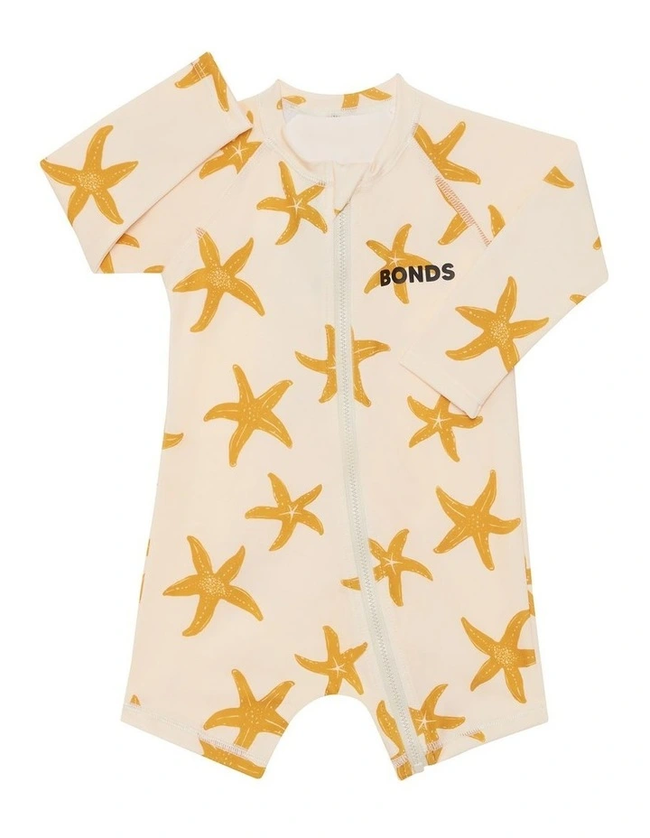 Baby Swim Long Sleeve Zippy in A Sea Star Is Born image 1