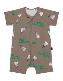Zip Romper in Bonds Badminton