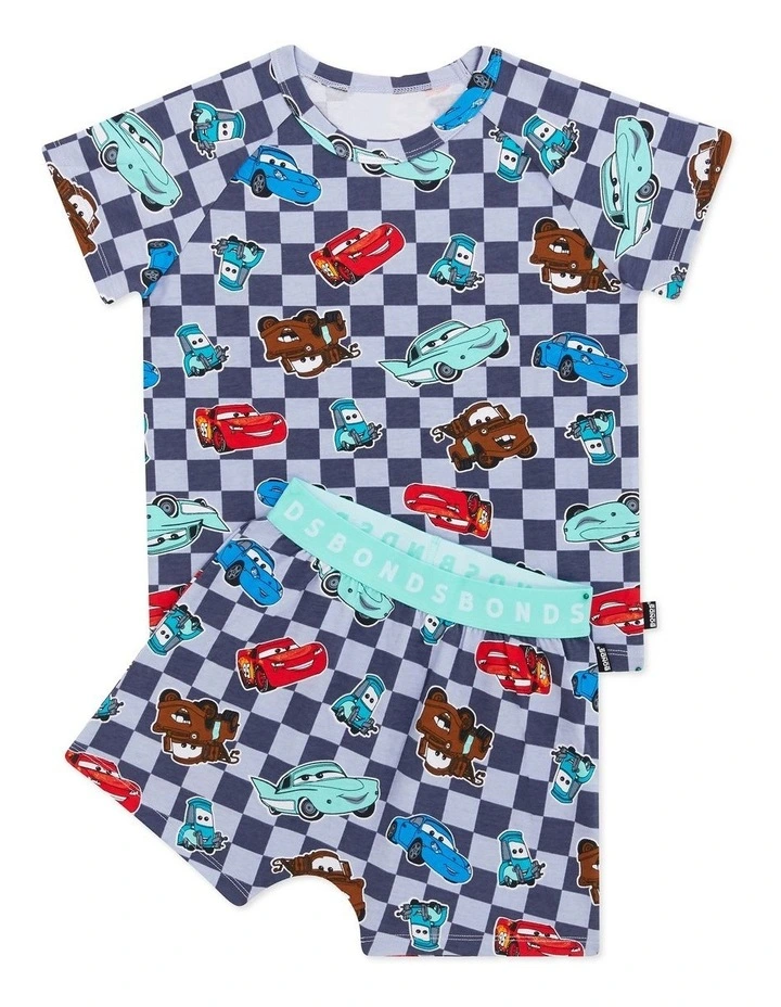 Disney | Bonds Short Sleeve Sleep Set in Grey image 1