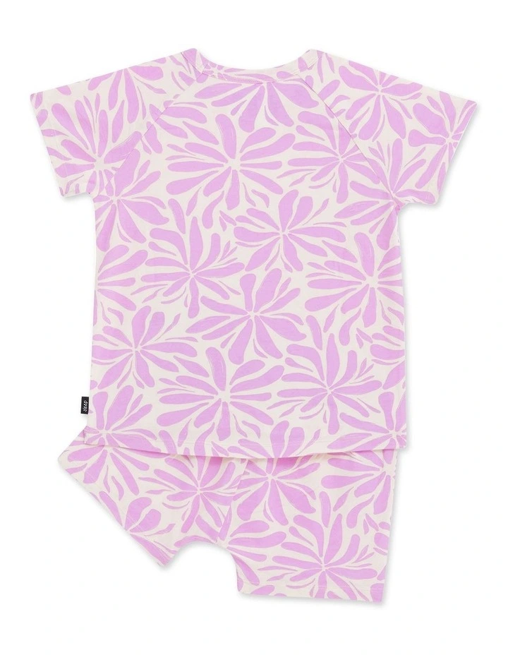Tee Sleep Set in Blooming Dreams image 2