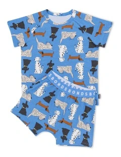 Tee Sleep Set in Print Zkb