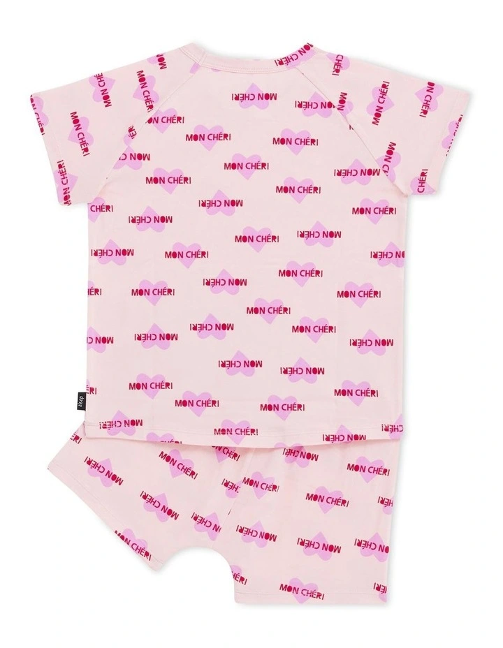 Tee Sleep Set in Mon Cheri image 2