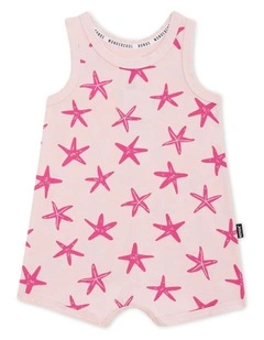 Wondercool Hot Days Suit in Starfish Sparkle