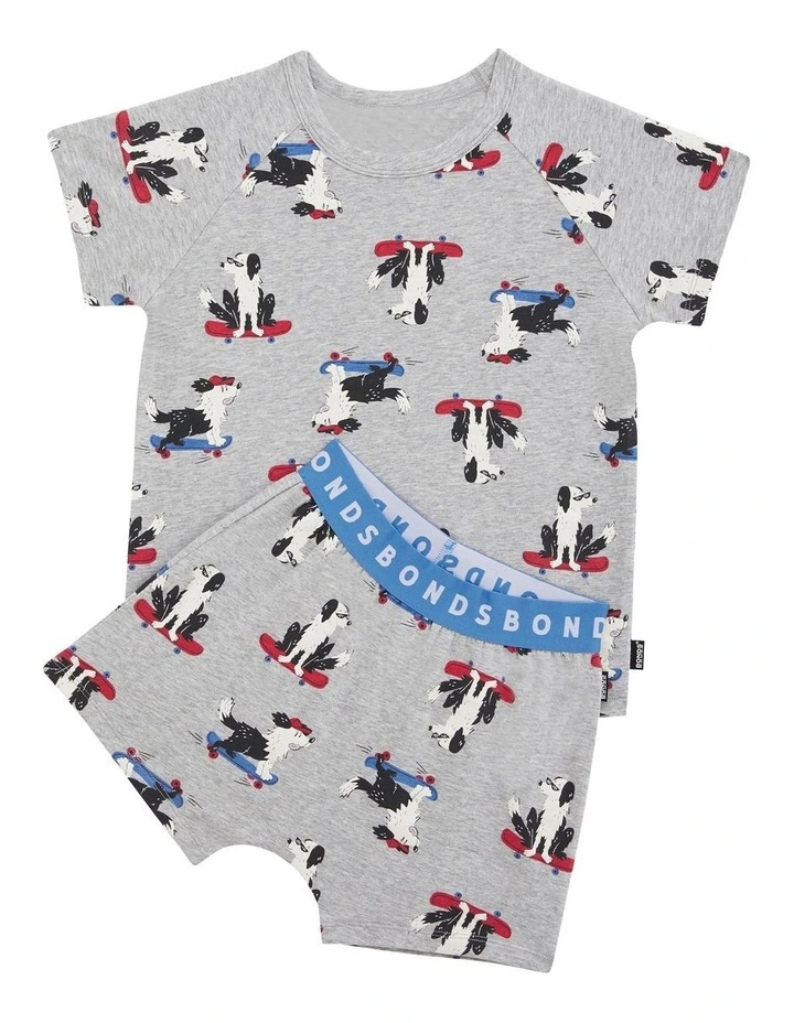 Kids Tee Sleep Set in Cruising Cane Sleep image 1