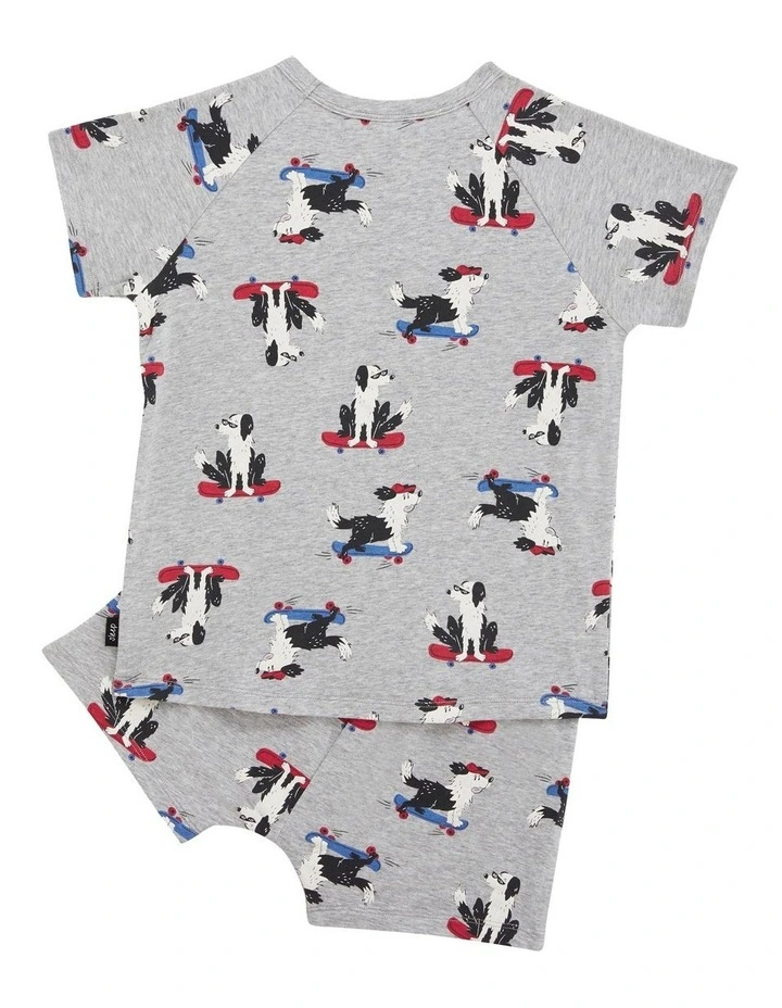 Kids Tee Sleep Set in Cruising Cane Sleep image 2