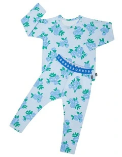 Long Sleeve Sleep Set in Print Yao