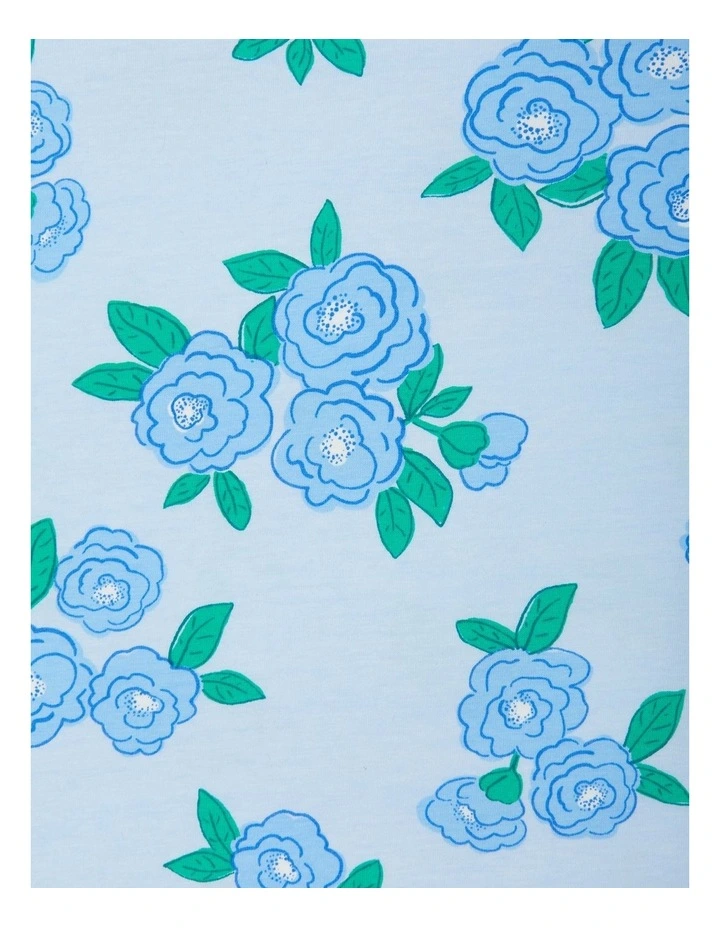 Long Sleeve Sleep Set in Print Yao image 3