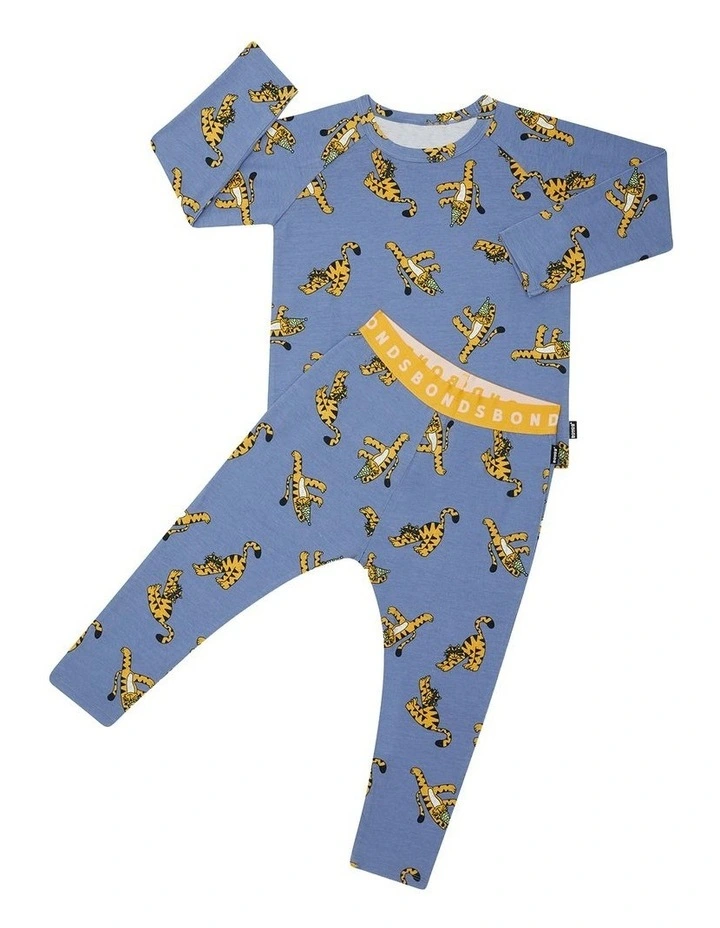 Long Sleeve Sleep Set in Print Yan image 1