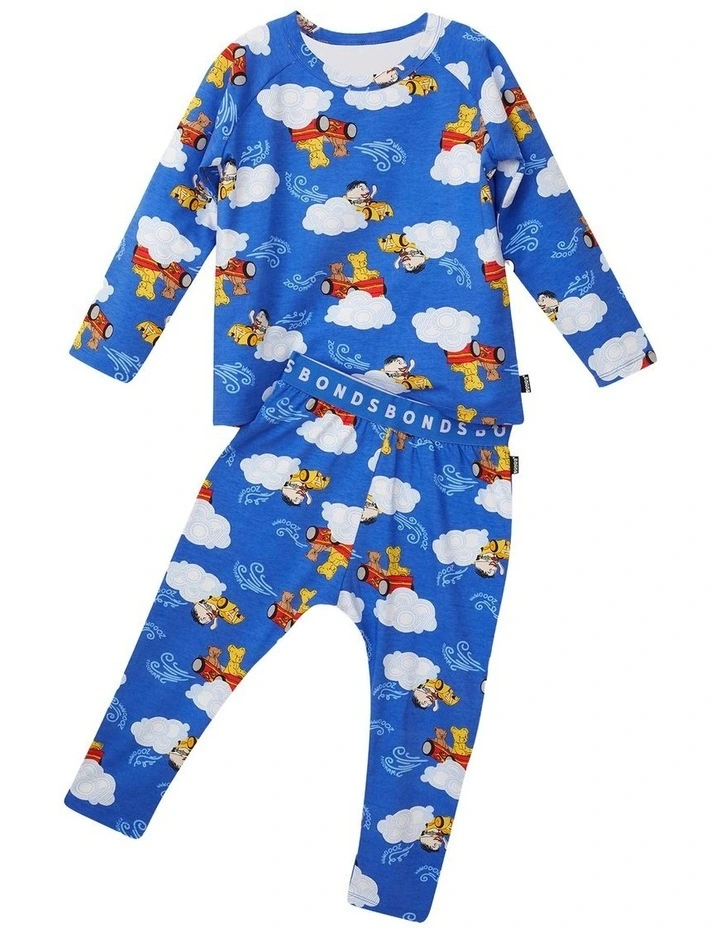 Play School Long Sleeve Sleep Set in Print image 1