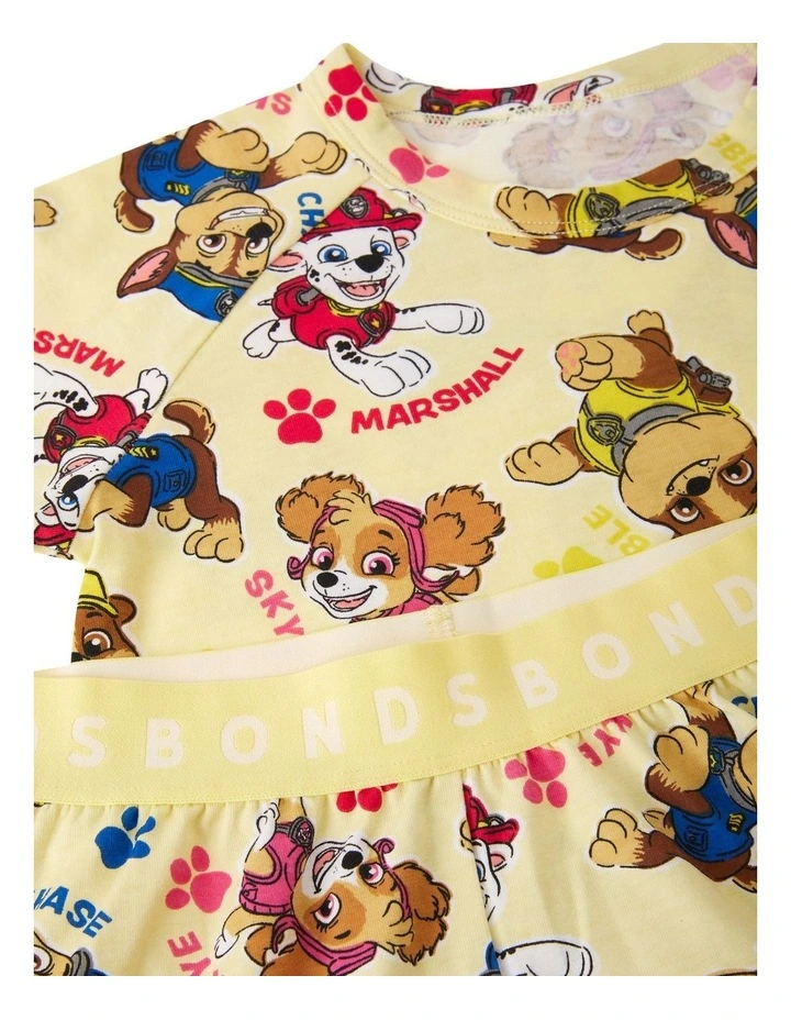 Paw Patrol Long Sleeved Sleep Set in All Paws on Deck Print image 3