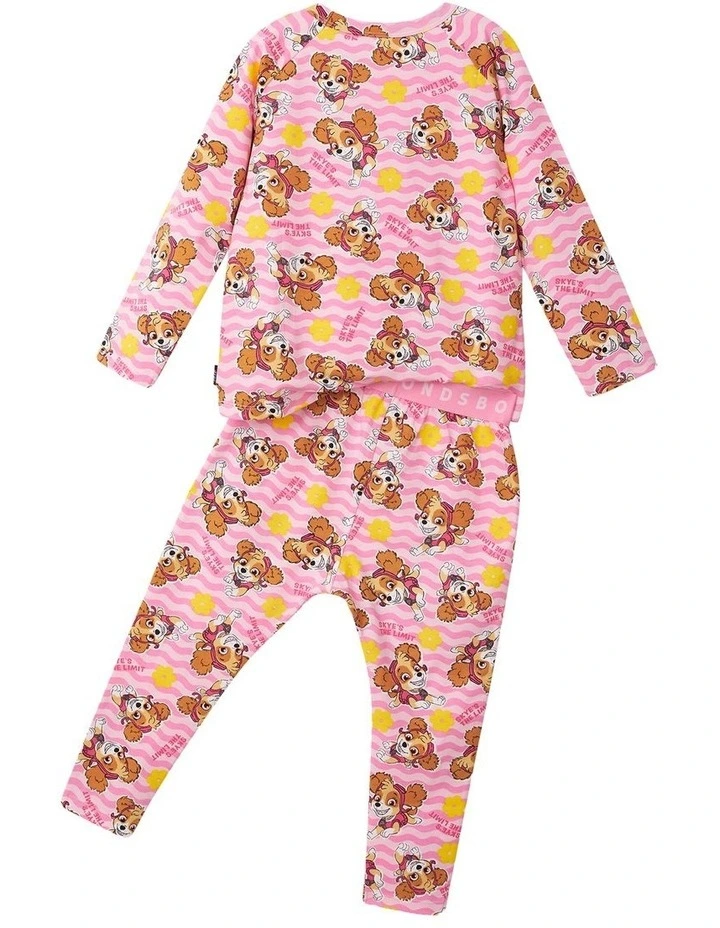 Paw Patrol Long Sleeved Sleep Set in Skye's the Limit Print image 2