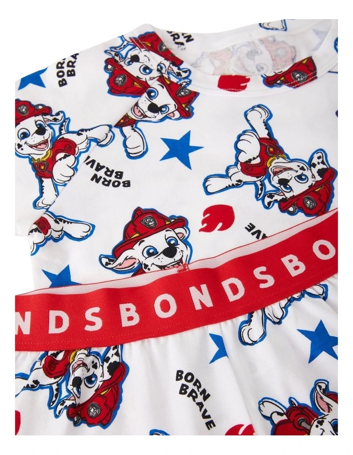 Paw Patrol Long Sleeved Sleep Set in Born Brave Print image 3
