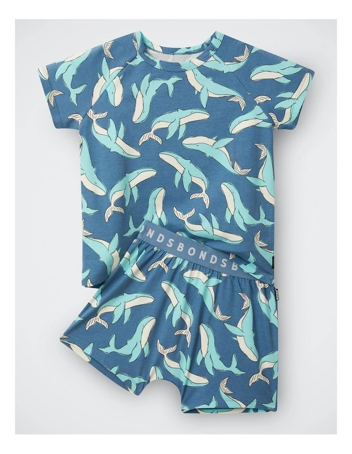 Kids Tee Sleep Set in Print Jqb image 1