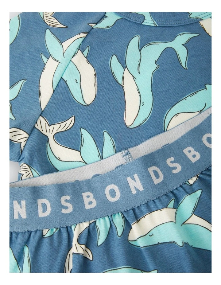 Kids Tee Sleep Set in Print Jqb image 3