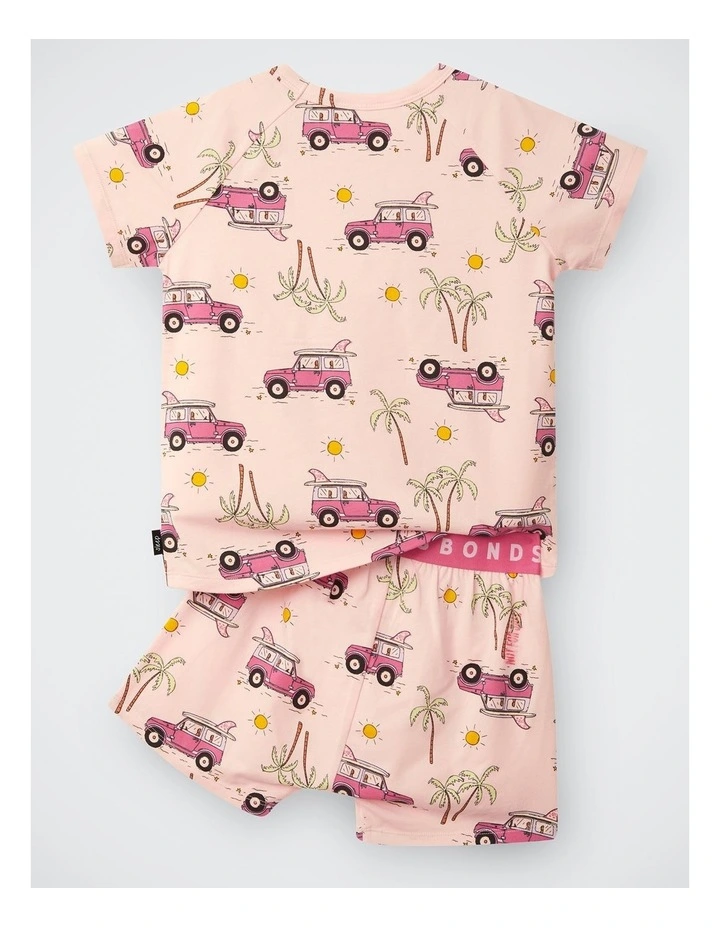 Kids Tee Sleep Set in Print Jqf image 2