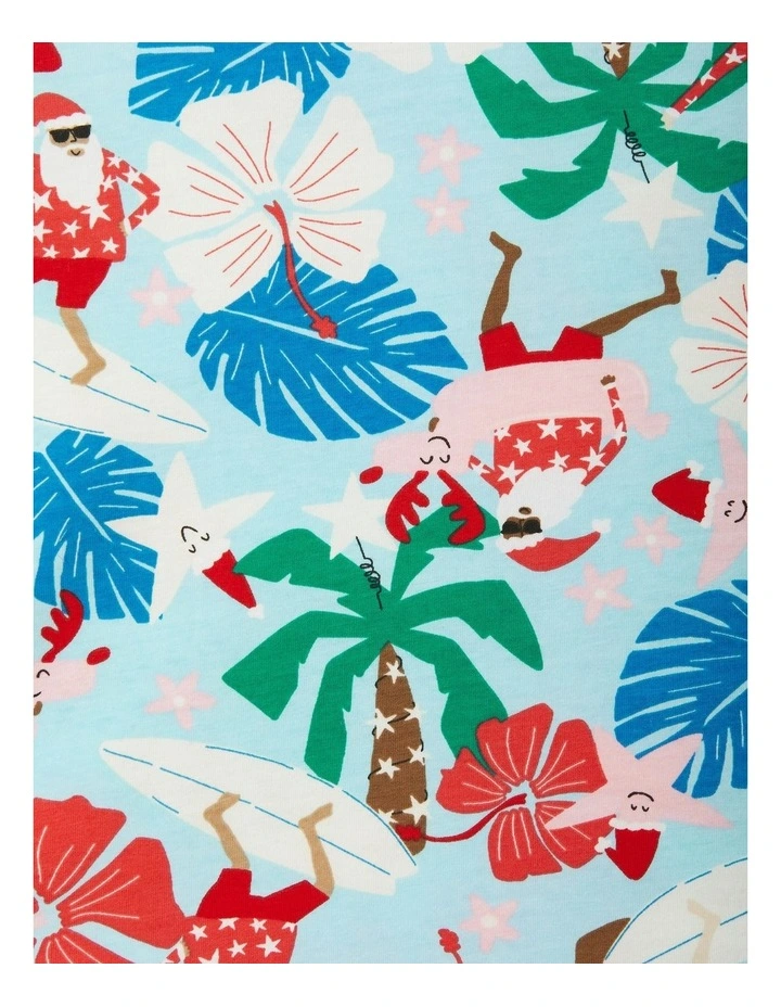 Kids Tee Sleep Set in Print Kzu image 4
