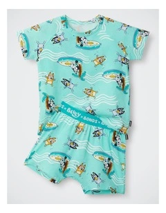 Bluey x Bonds Tee Sleep Set in Print Jvu