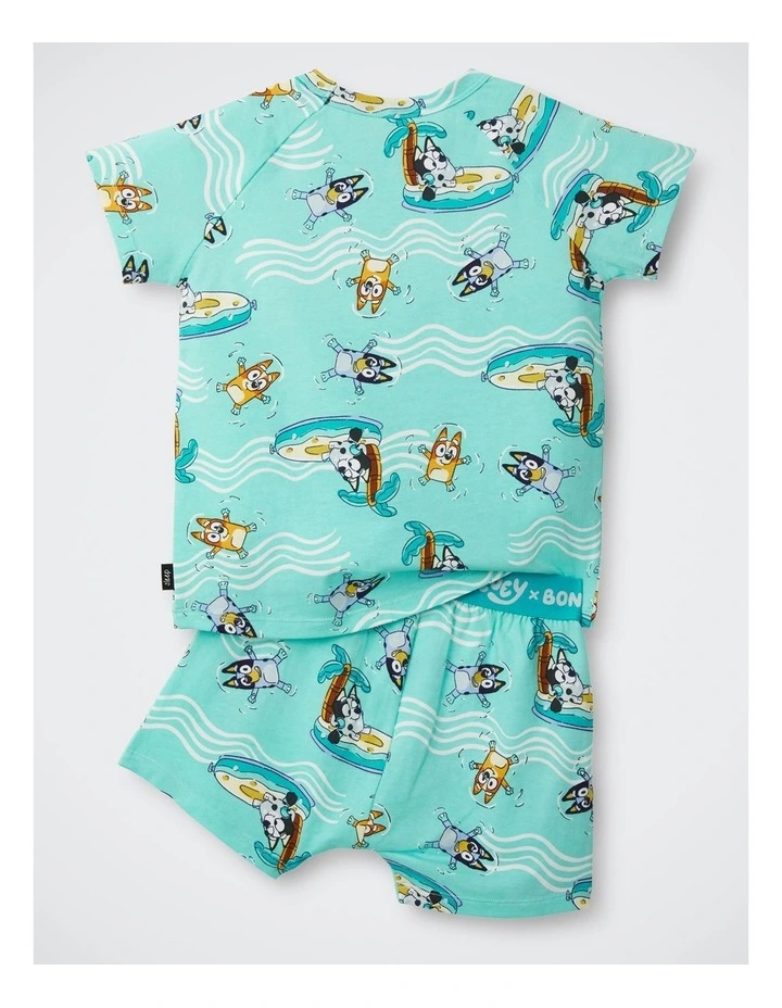 Bluey x Bonds Tee Sleep Set in Print Jvu image 2