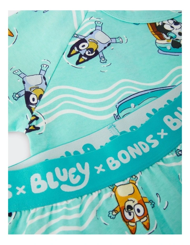 Bluey x Bonds Tee Sleep Set in Print Jvu image 3