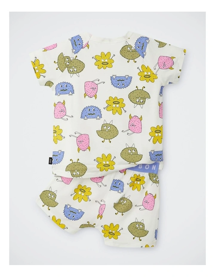 Kids Tee Sleep Set in Boo Buddy image 2