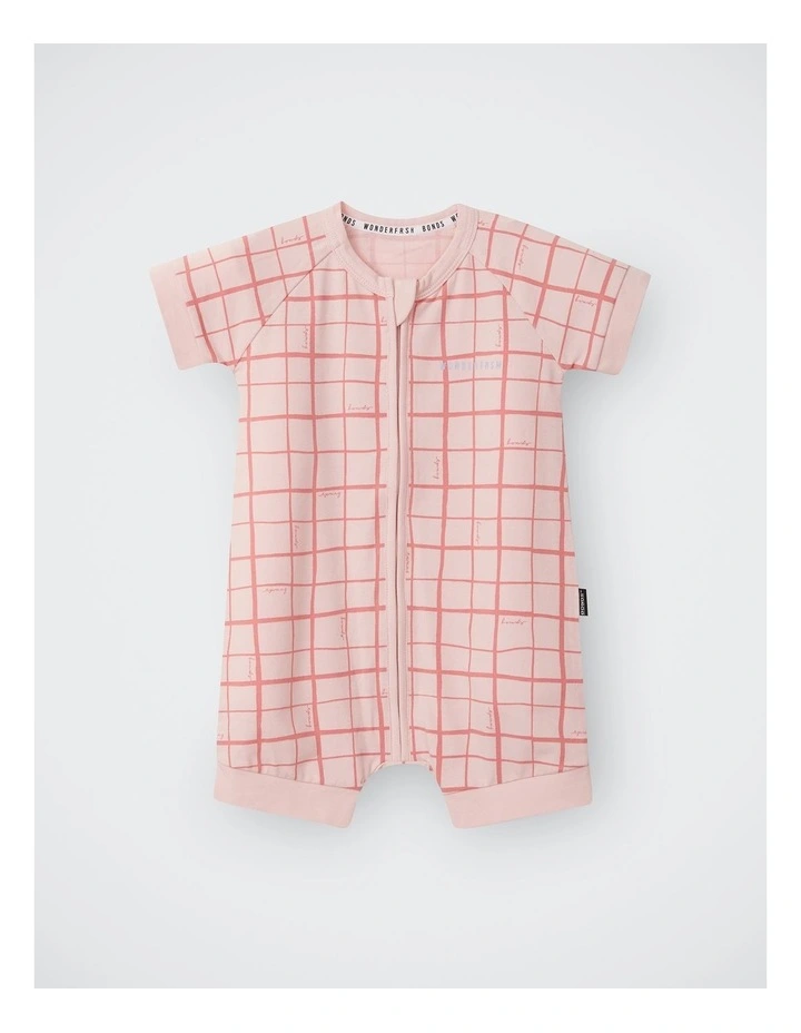Baby Wonderfrsh Romper in Check This Out image 1
