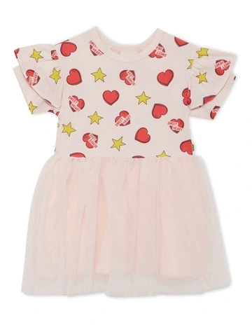 Dance Frill Tutu Dress in Print Y7V
